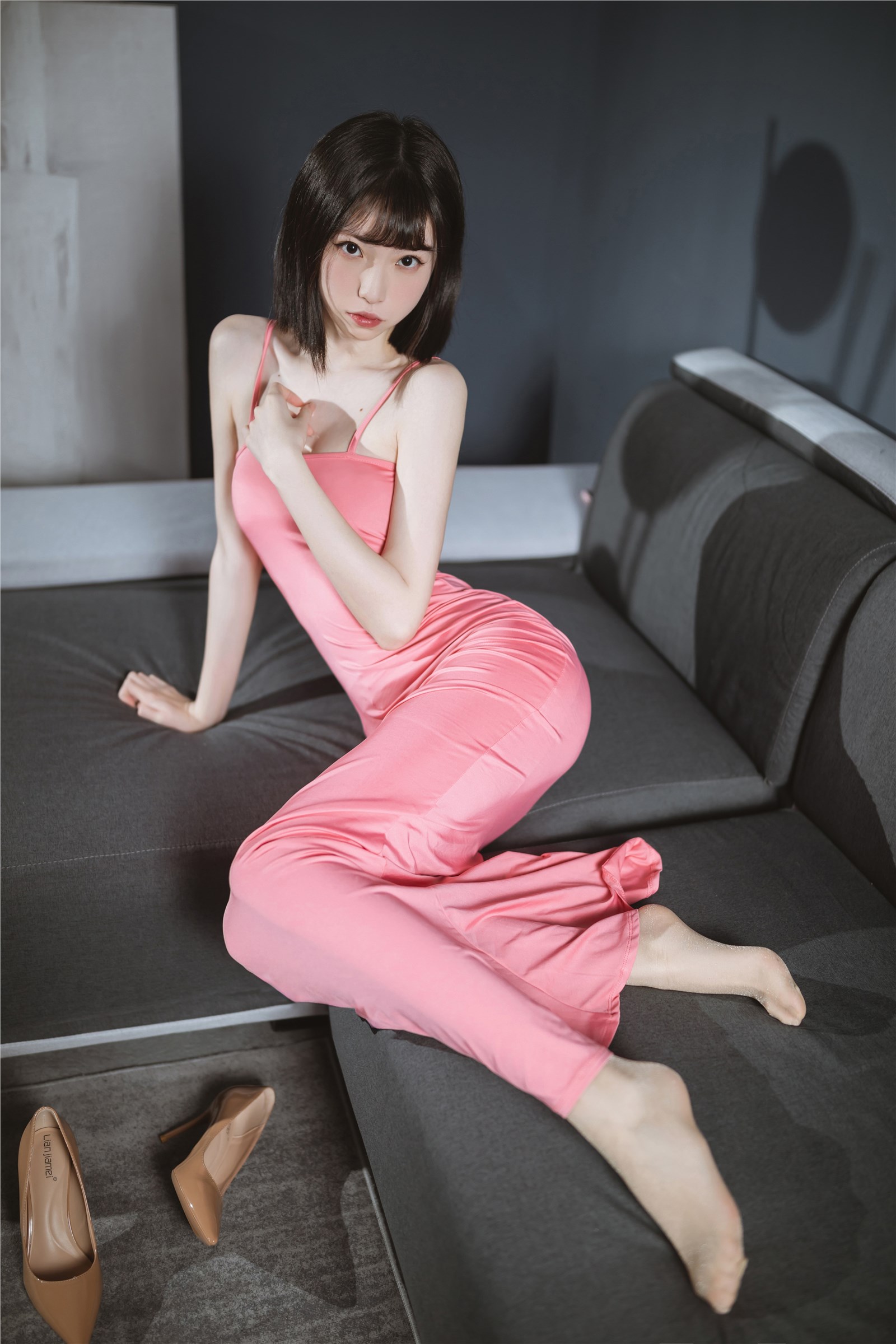 Xu Lan LAN - NO.033 Pink Long Dress(21)